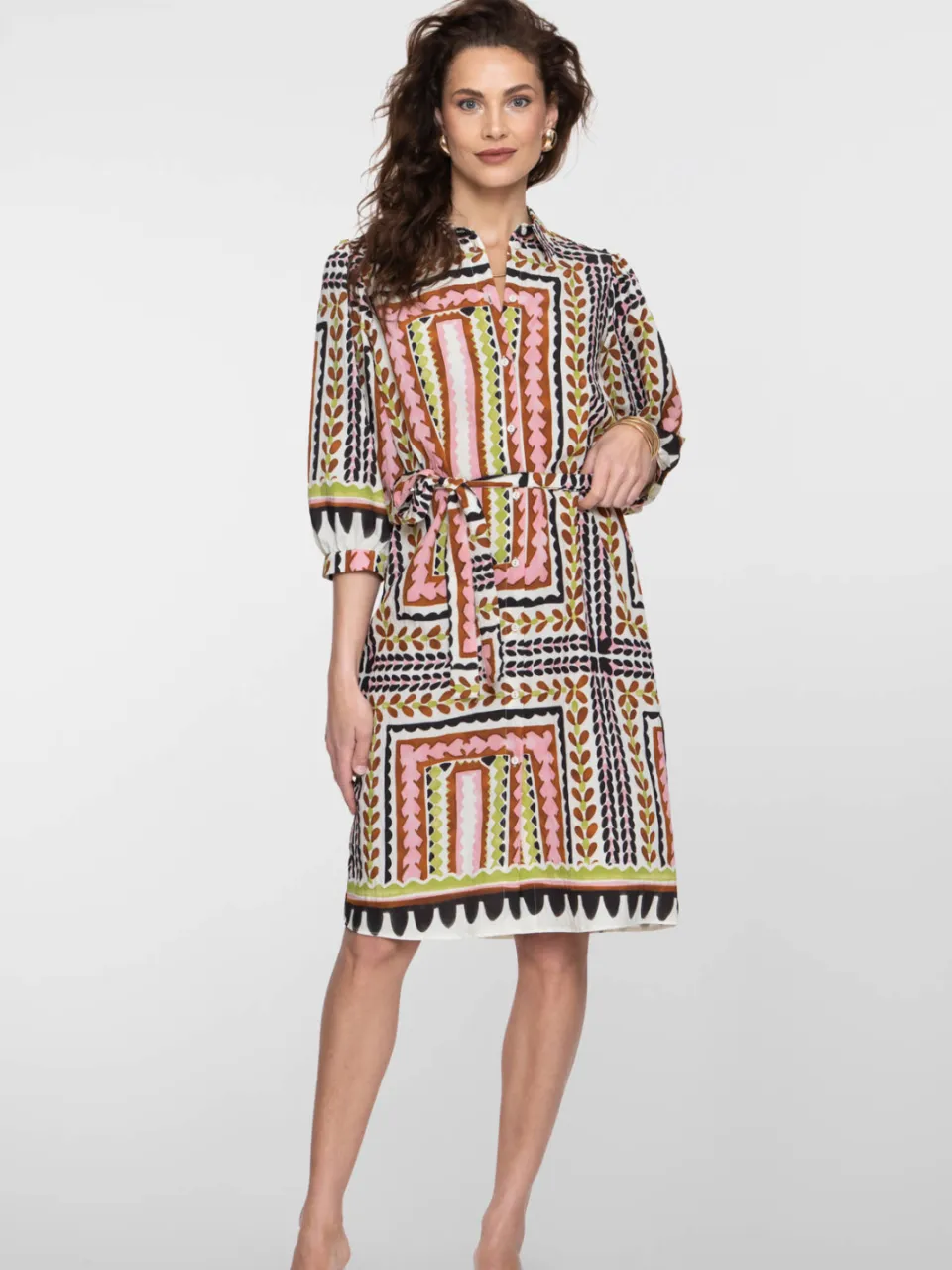 Geisha blousejurk multi, foto 4