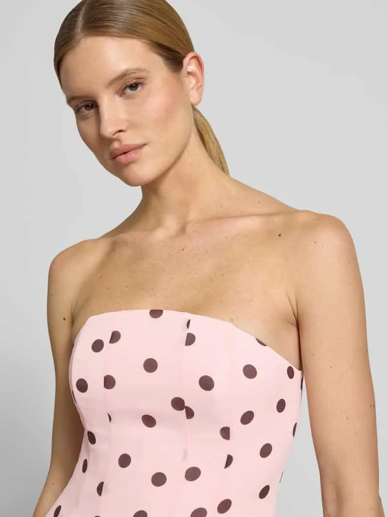 Forever New Midi-jurk in off-shoulder-design model 'Kimora' roze, foto 4