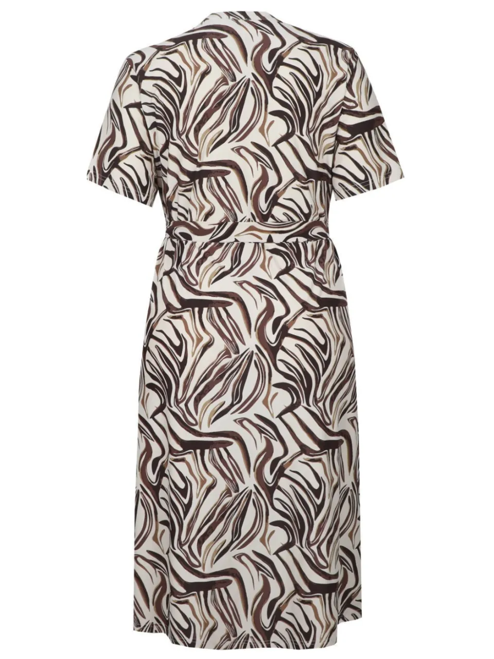 Exxcellent midi jurk beige, foto 4