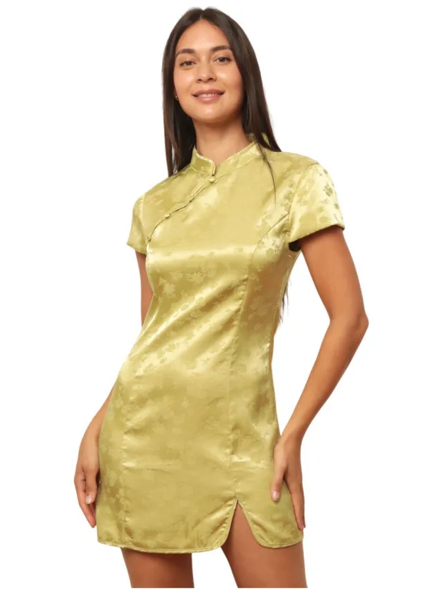 La Modeuse Jurk La Modeuse 79148_P188411 Groen