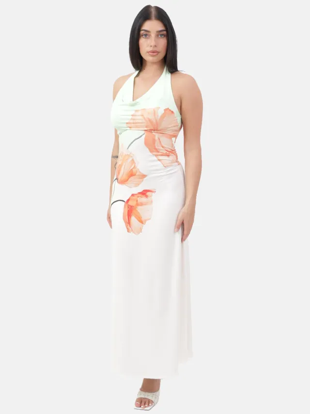 Elara Maxikleid Minze