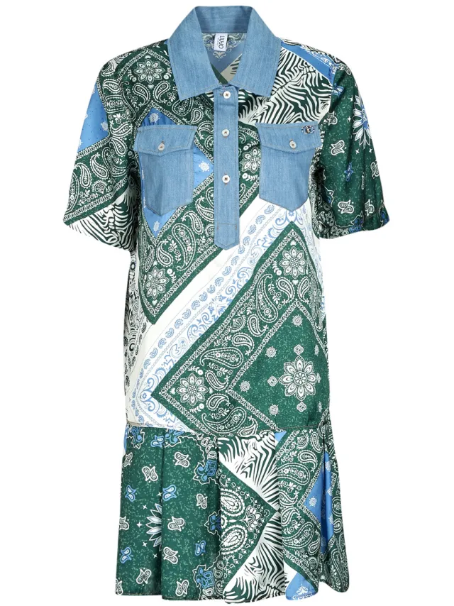 Liu Jo Korte Jurk Liu Jo UA5271 Blauw