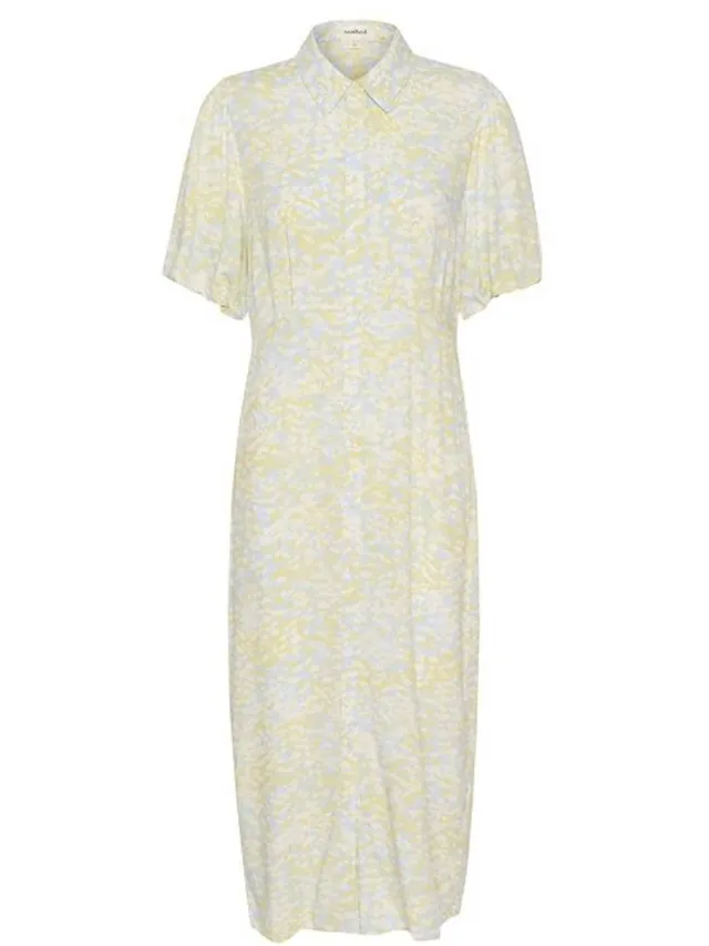 SOAKED IN LUXURY Dames midi-jurk Soaked in Luxury Wynter Roos