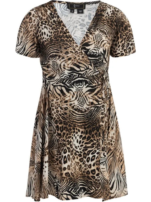 NAEMI Dress Beige