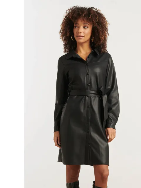 Smashed Lemon Damespu shirtjurk Zwart