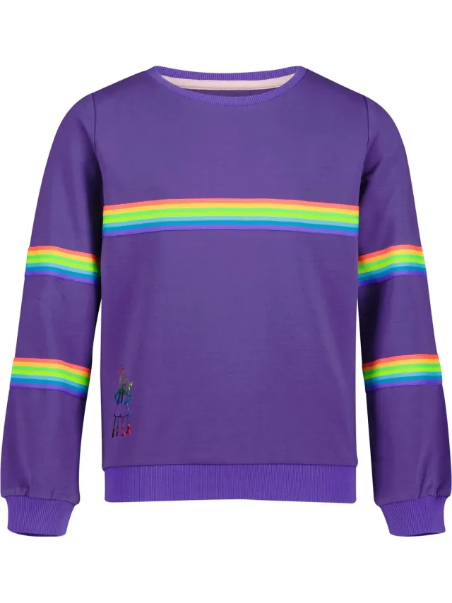 4President Sweater meisjes - Deep blue - Meisjes trui