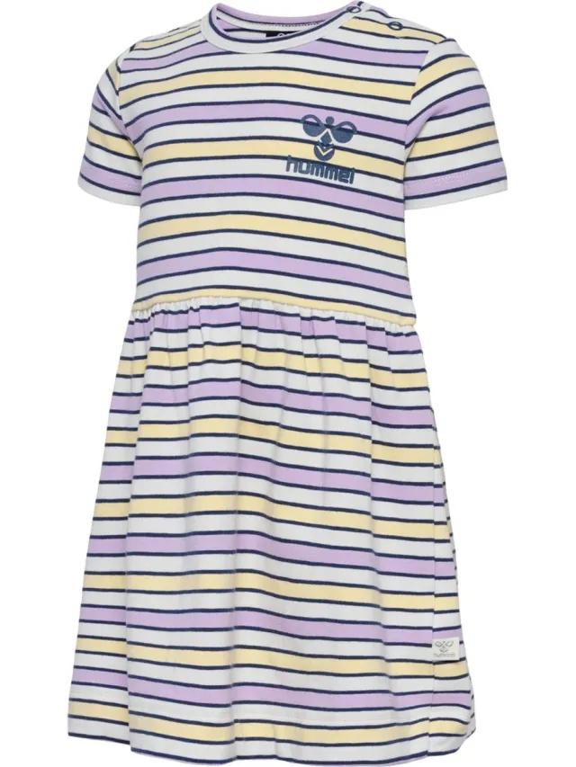 Hummel kinderjurk Hmlhappy ME Dress S/S 219380 Orchid Bloom