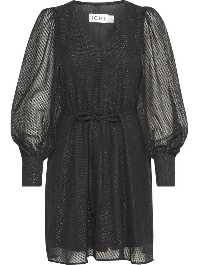 Ichi IHZANDRILLE DR Dames Jurk Black