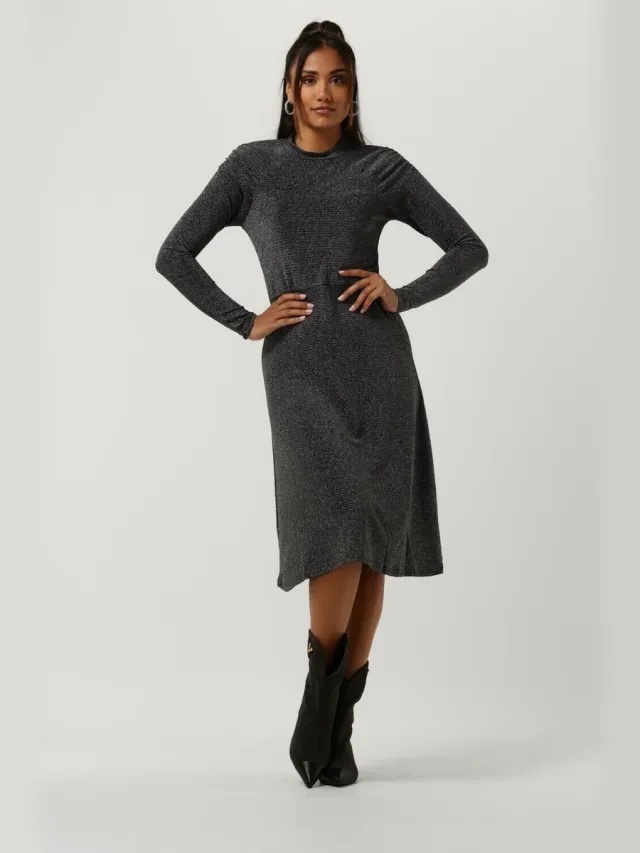 Lollys Laundry Rosie Dress Jurken Dames - Rok - Jurk - Zilver