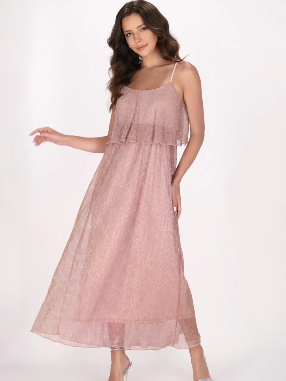 Faina Jurk Dames roze