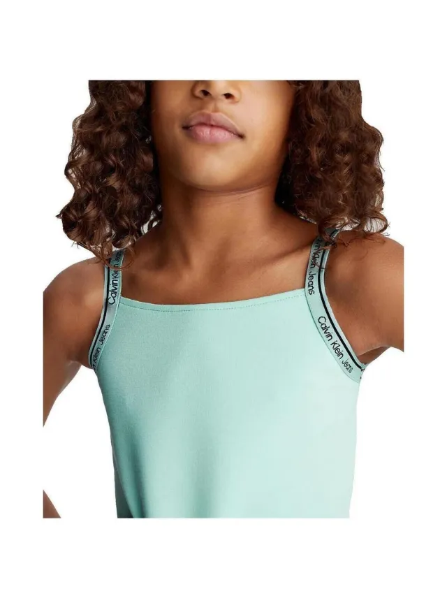 Calvin Klein Jurk Calvin Klein Jeans IG0IG02474 CCP Blauw