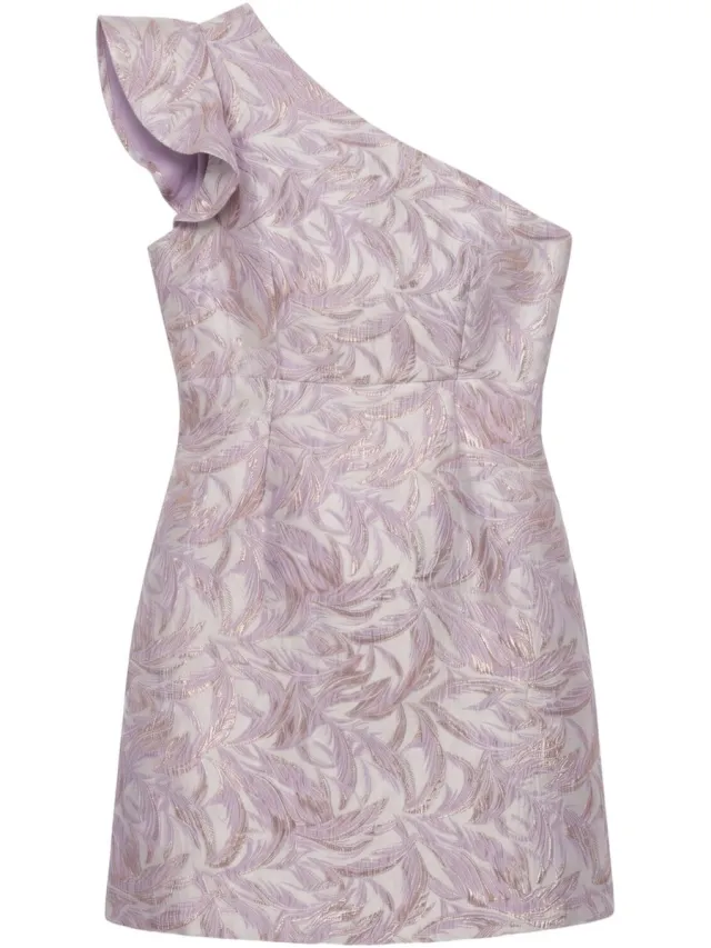 Freebird F-wv-jaquard-leaf-26-2 Dames - Jurk - Multi