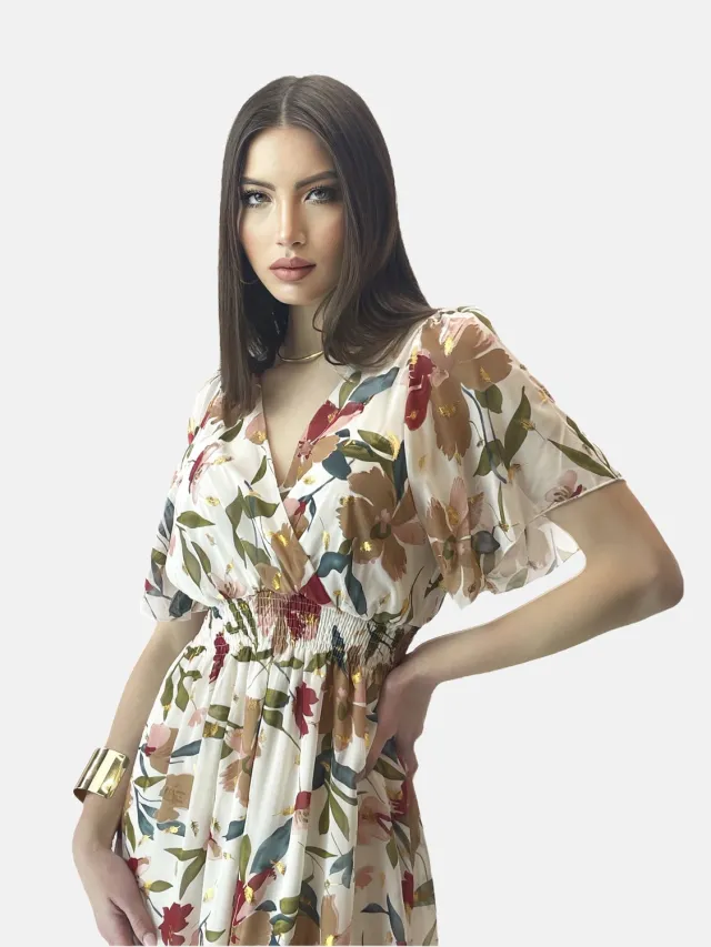Elara Zomerjurk Wit