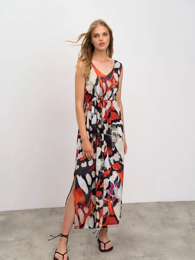 Vamp! Vamp - zomerjurk - Multicolor multicolour