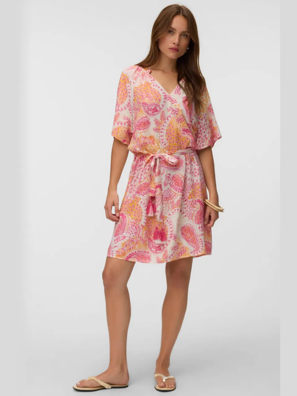 Vero Moda mini jurk roze, foto 3