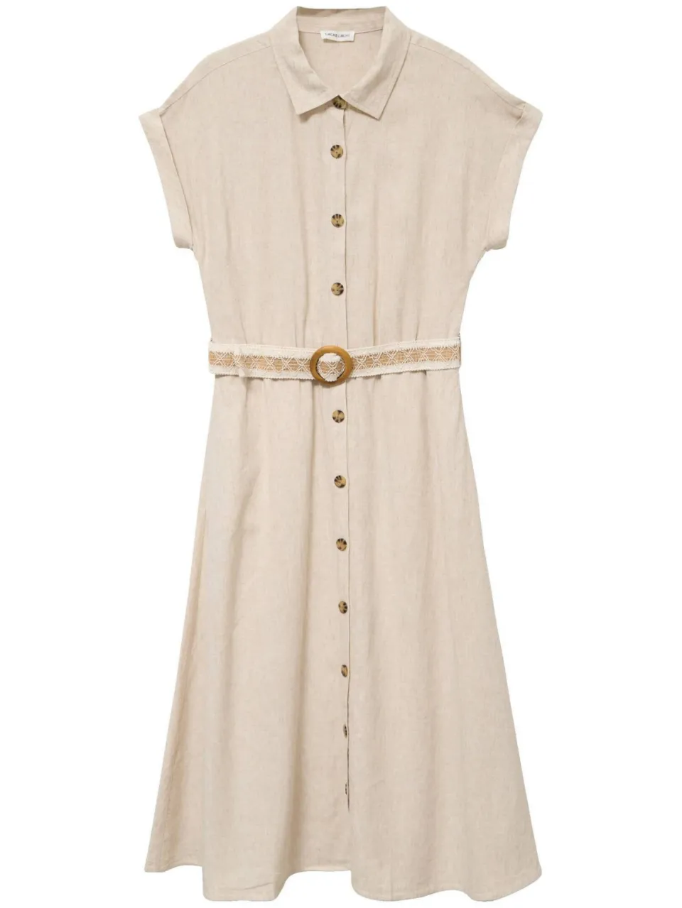Cache Cache linnen blousejurk beige, foto 2