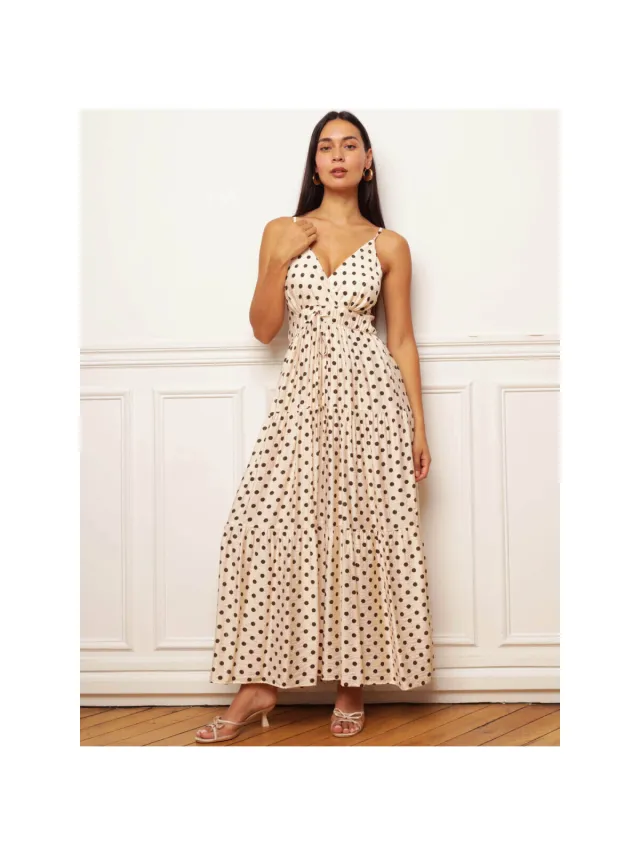 La Modeuse Jurk La Modeuse 79169_P188484 Beige