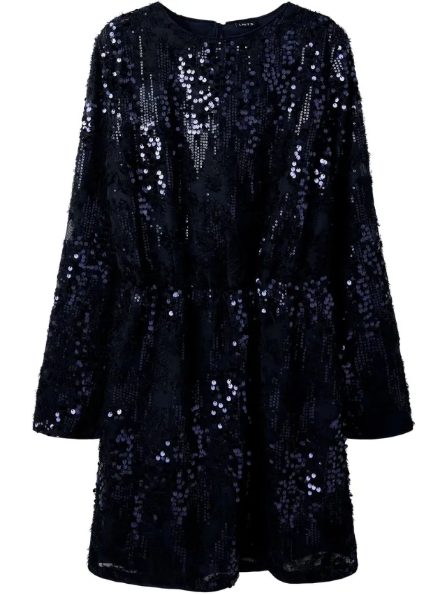 NAME IT Jurk Glitter Night Sky1