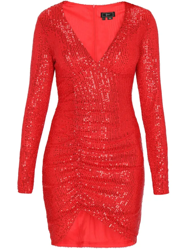 NAEMI Dress Red