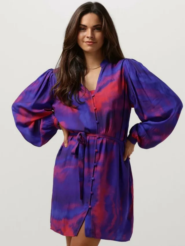 Freebird Wv-cosmic-pes-23-3 Jurken Dames - Rok - Jurk - Paars