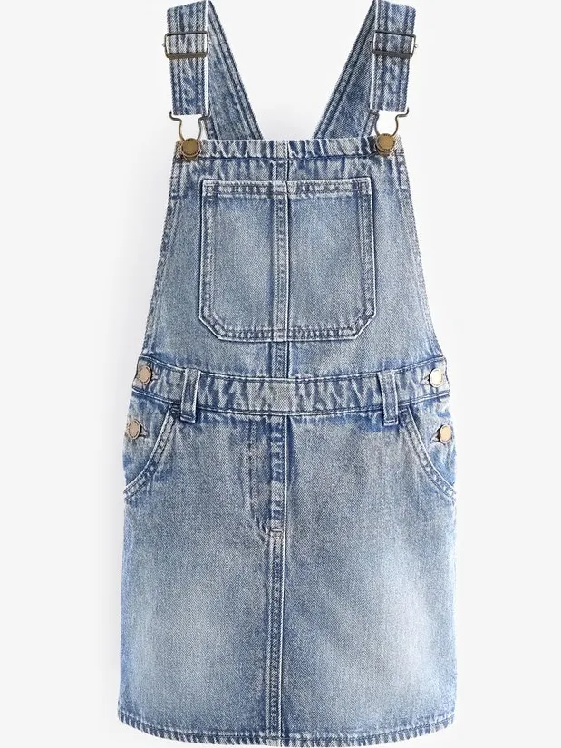 Next Meisjes - Denim overgooier - Blauw Blue