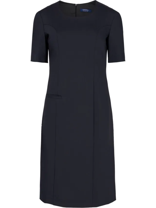 Sunwill Dames Jurk modern fit Blauw