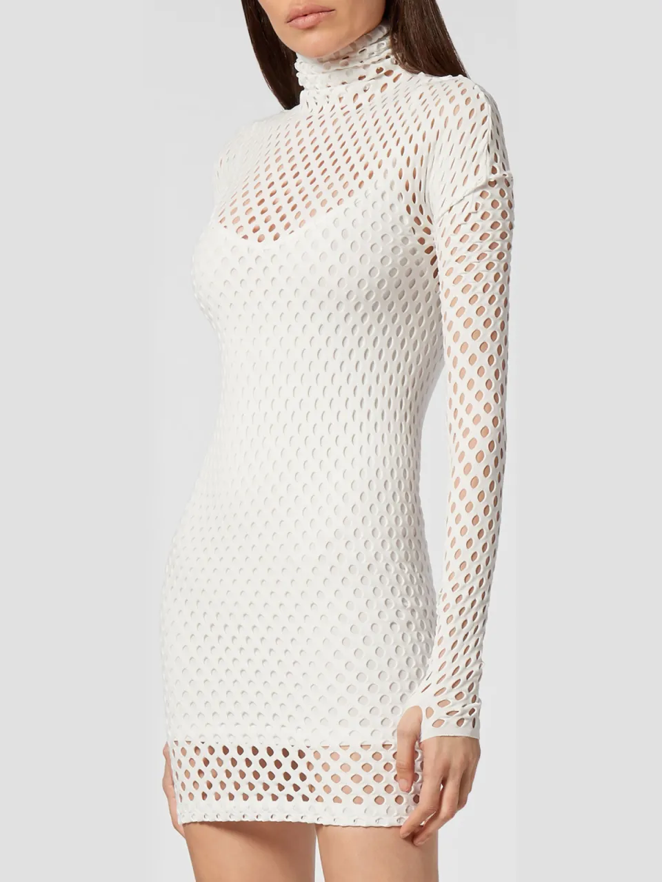 Philipp Plein Korte Jurk Wit