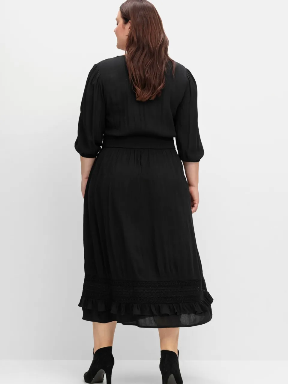 Maxi-jurk zwart, foto 3