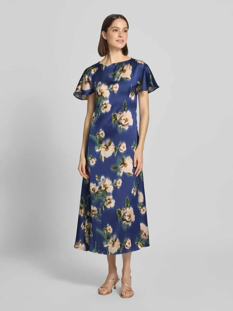 GUIDO MARIA KRETSCHMER WOMAN Cocktailjurk in Midilengte Model 'Leonie' Blauw