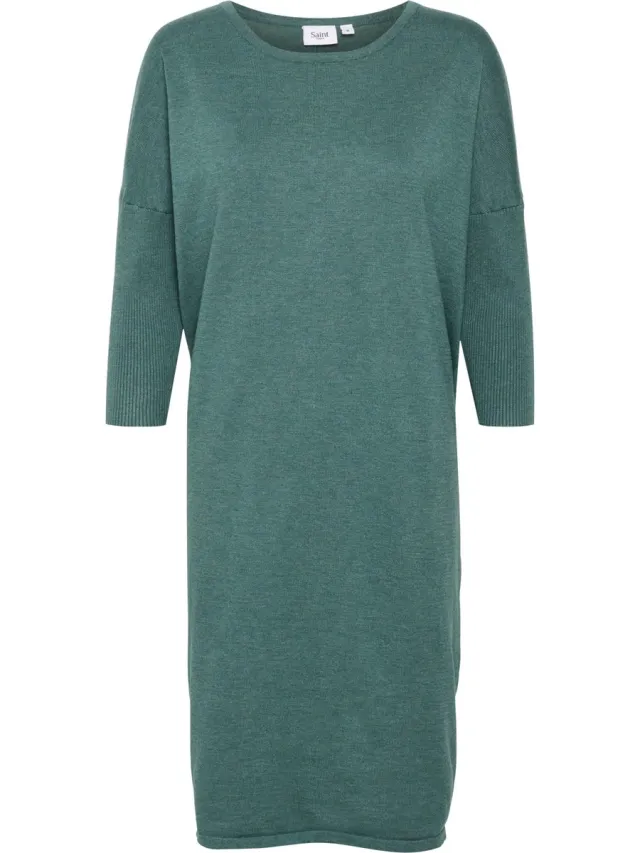 Saint Tropez MilaSZ R-N Dress Dames Jurk sagebrush green melange