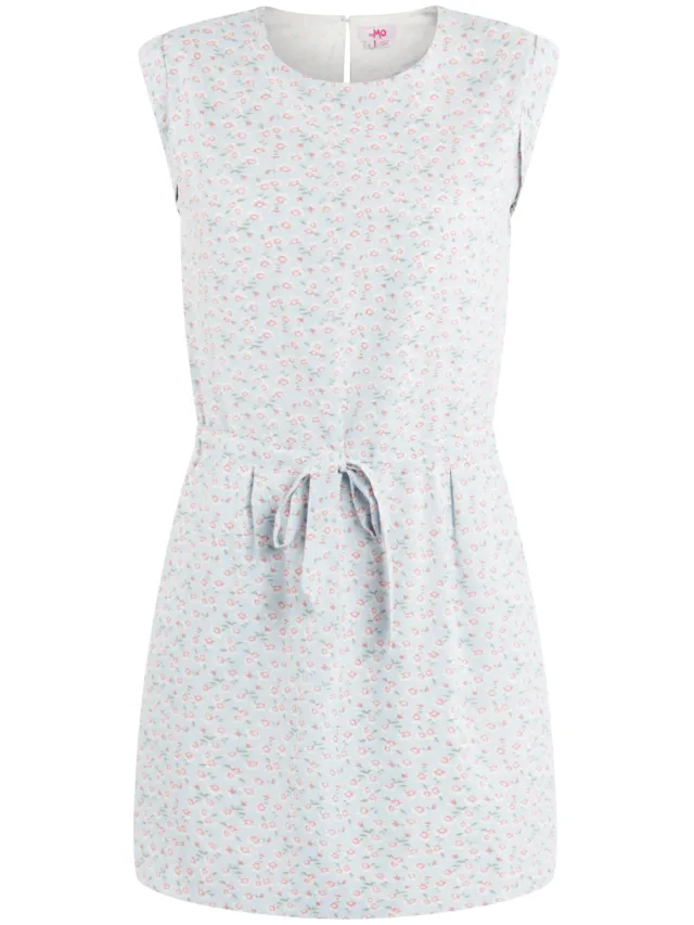 MyMo Jurk met bloemenprint Nolie Dames lichtblauw, foto 2