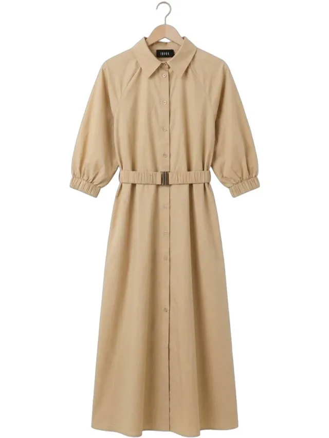 Ibana Danique Dames - Jurk - Beige