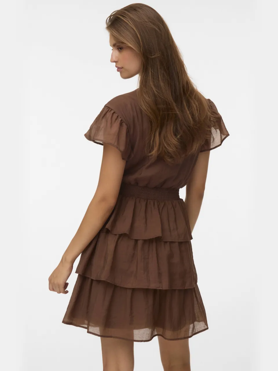 Vero Moda mini jurk - bruin, foto 5