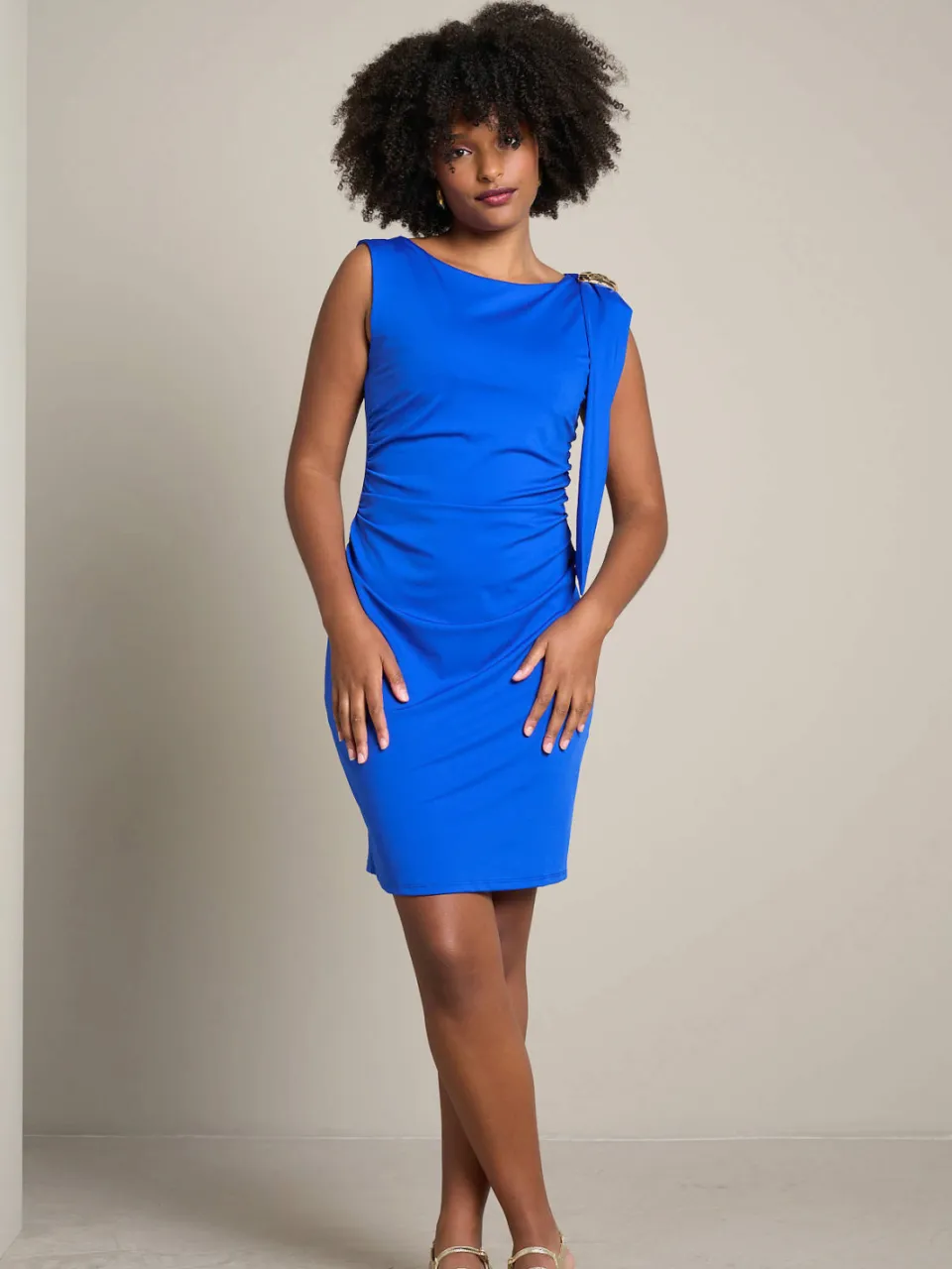 LOLALIZA korte jurk - blauw, foto 4