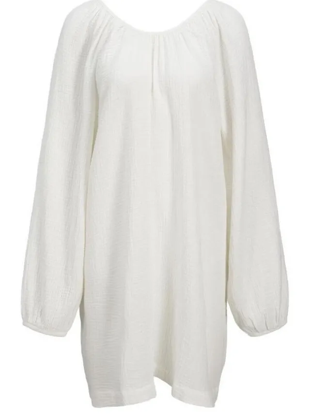 JJXX Korte Jurk JJXX Muslin Wit