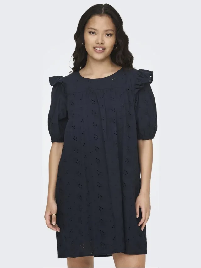 JDY Jurk JDYLUNA Korte jurk blauw