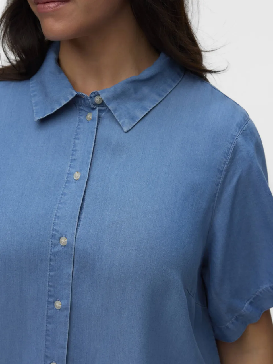 Vero Moda CURVE blousejurk blauw, foto 5