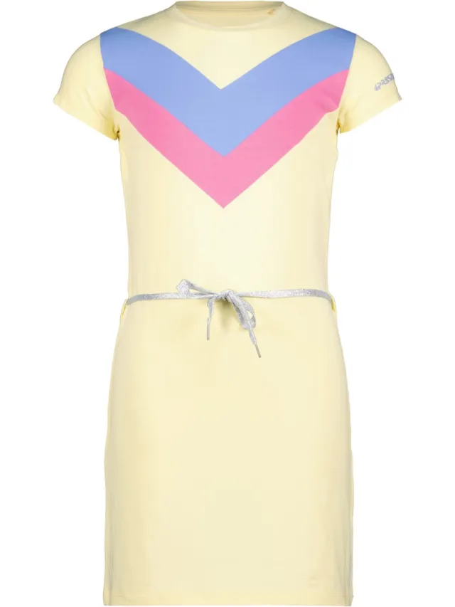 4President Meisjes jurk - Light Yellow - Meisjes jurken