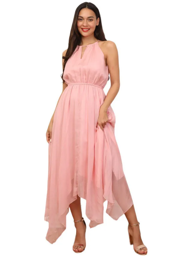La Modeuse Jurk La Modeuse 71311_P167592 Roze