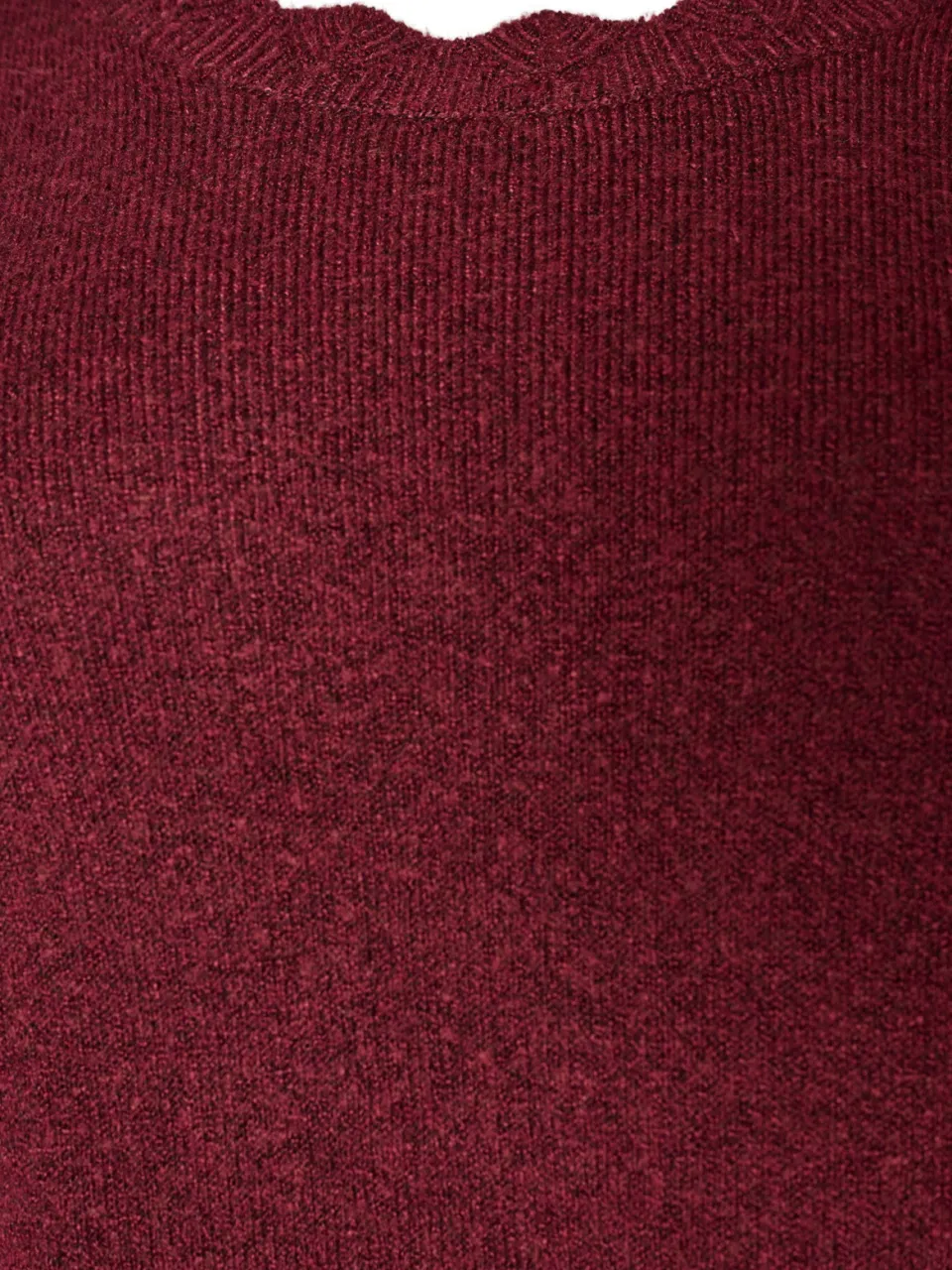Zizzi gebreide jurk Plus Size - donkerrood, foto 7