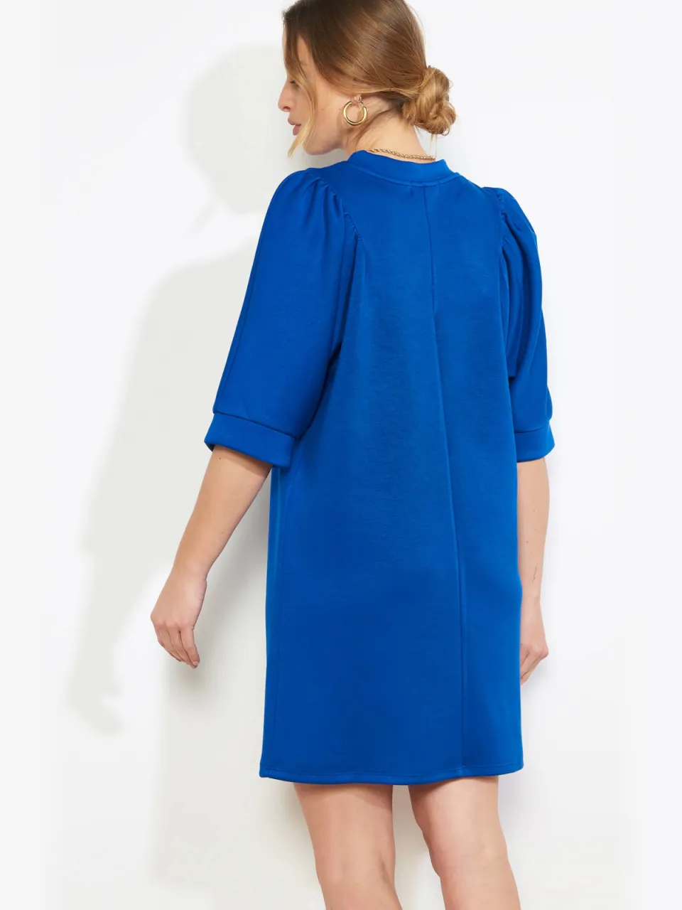 LOLALIZA sweatjurk blauw, foto 3