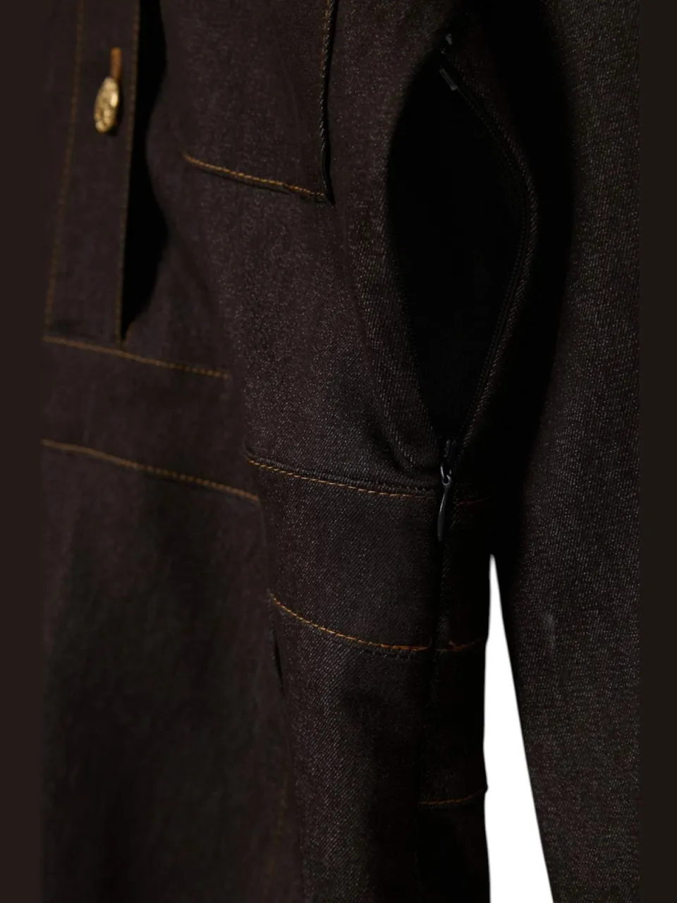Trendyol TRENDYOLMİLLA Dames Bruin Effen Kort / Mini Lang Blousejurk Jurken, foto 2