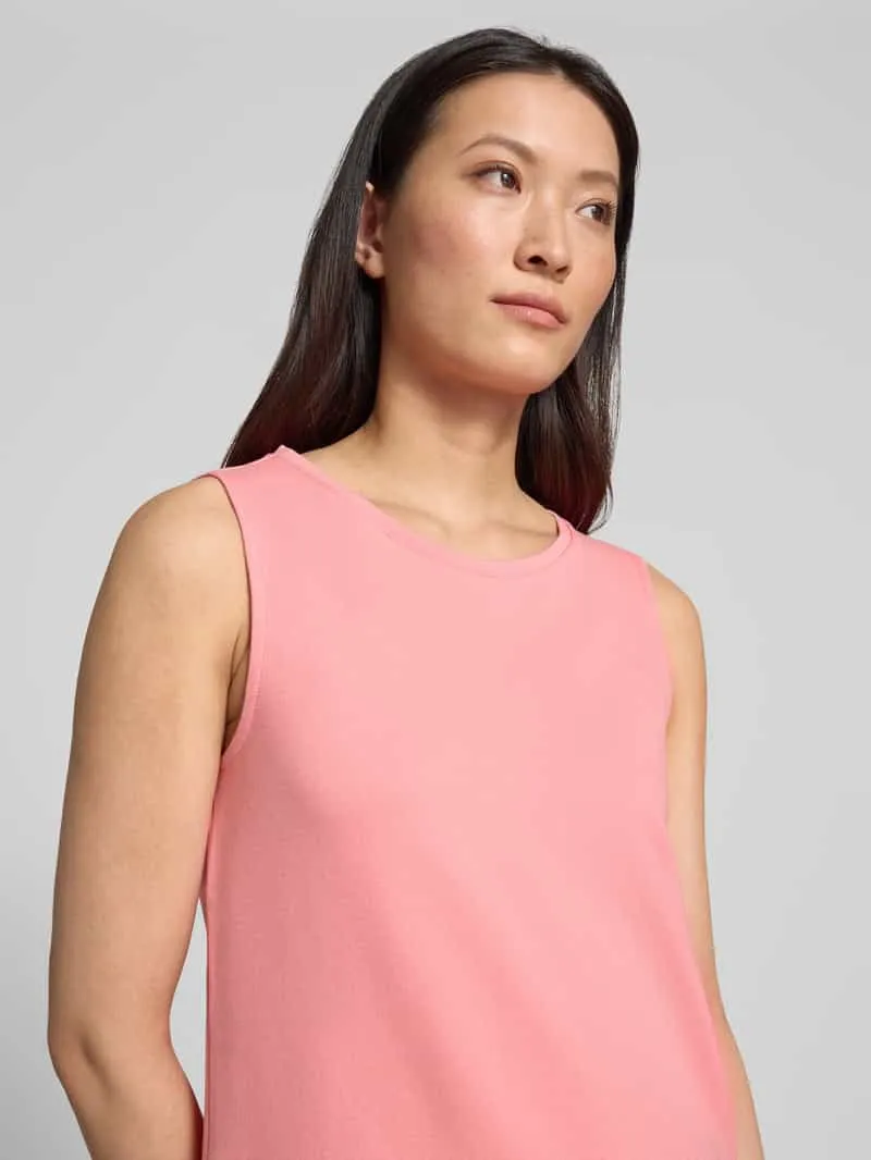 Tom Tailor relaxed fit vrijetijdsjurk van viscosemix felroze, foto 5