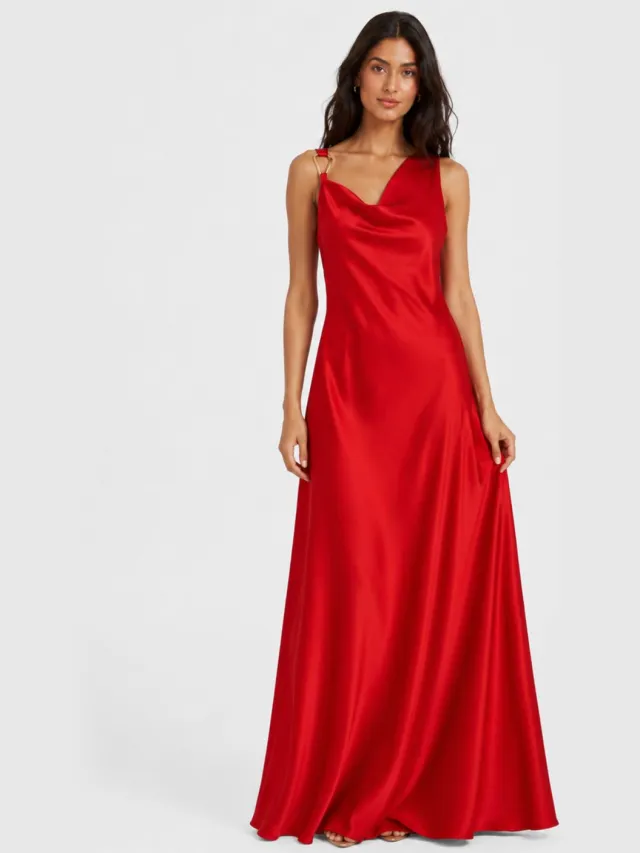 Elara Avondjurk rood