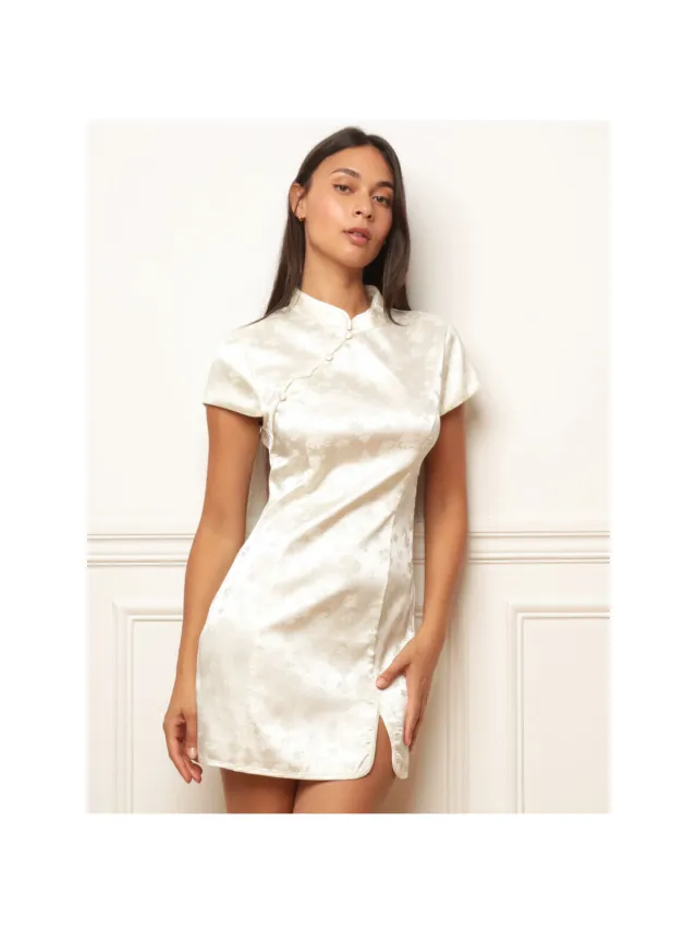 La Modeuse Jurk La Modeuse 79149_P188414 Beige