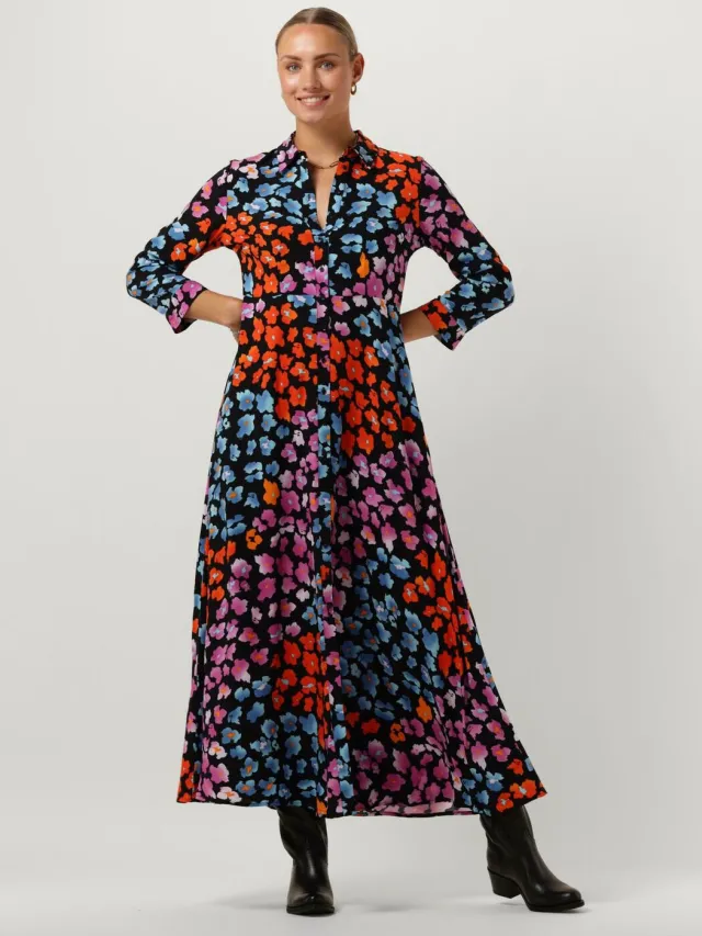 Y.A.S. YAS Dames Jurken Yassavanna Long Shirt Dress - Multi
