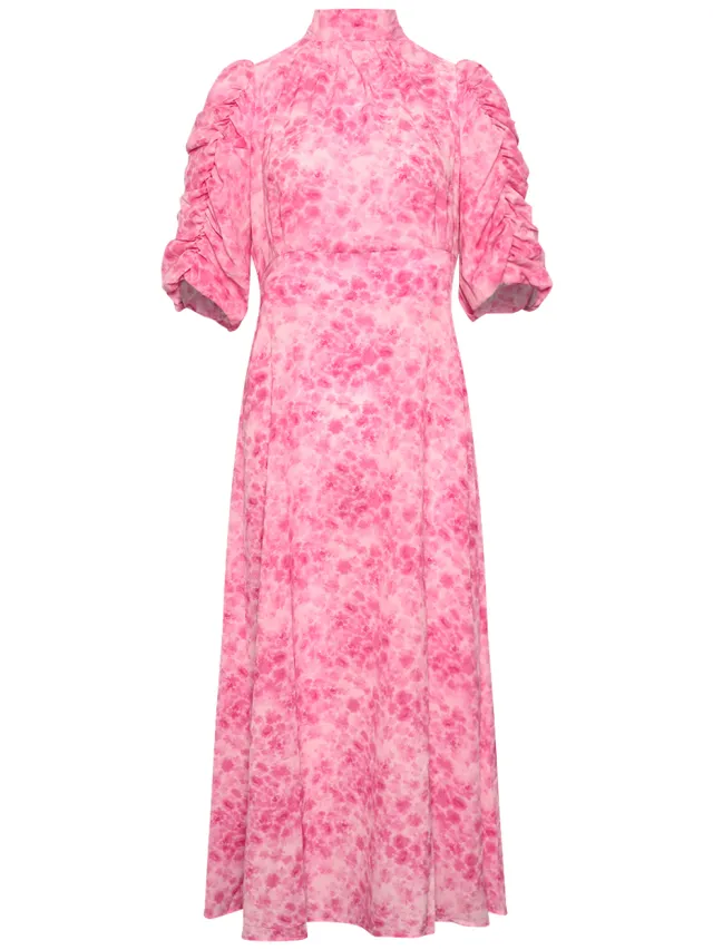 Noella Leo lange jurk Roze