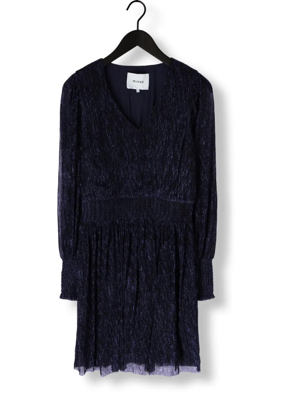 MINUS Dames Jurken Mavena Short Dress - Donkerblauw, foto 2