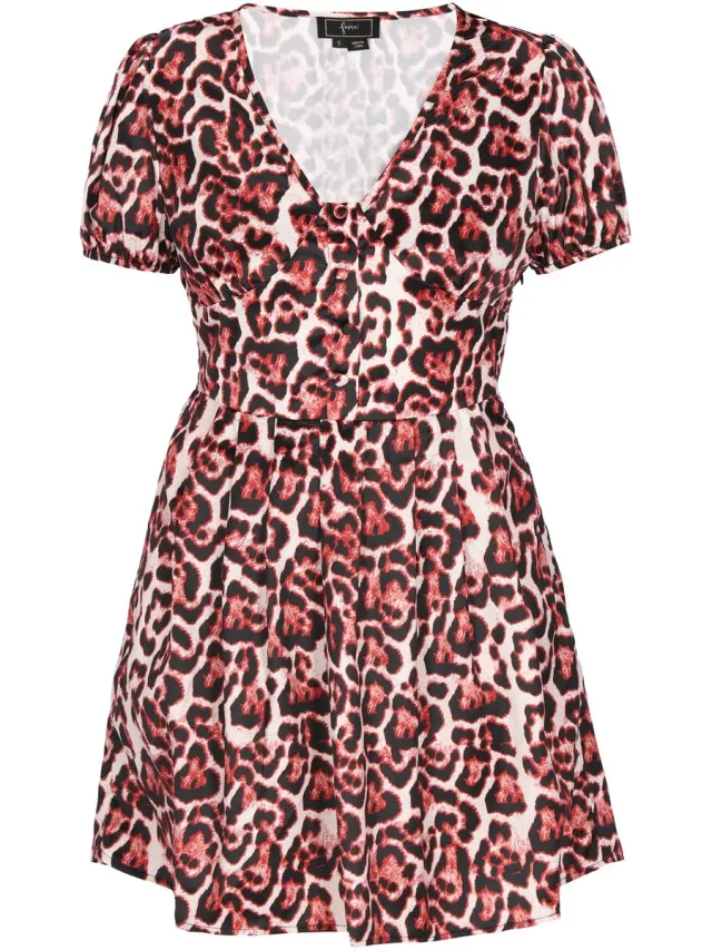 Faina Dress red