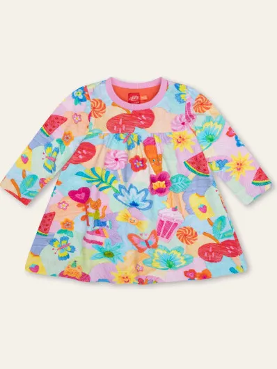 Oilily Ditje jurk veelkleurig, foto 2